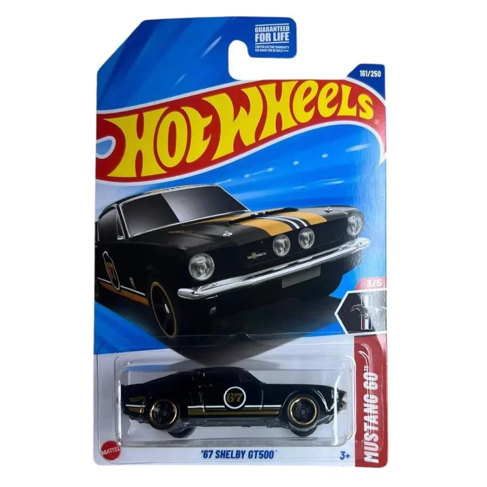 Hot Wheels 2025 HW Mustang 60th 3/5 Black '67 Ford Shelby GT500